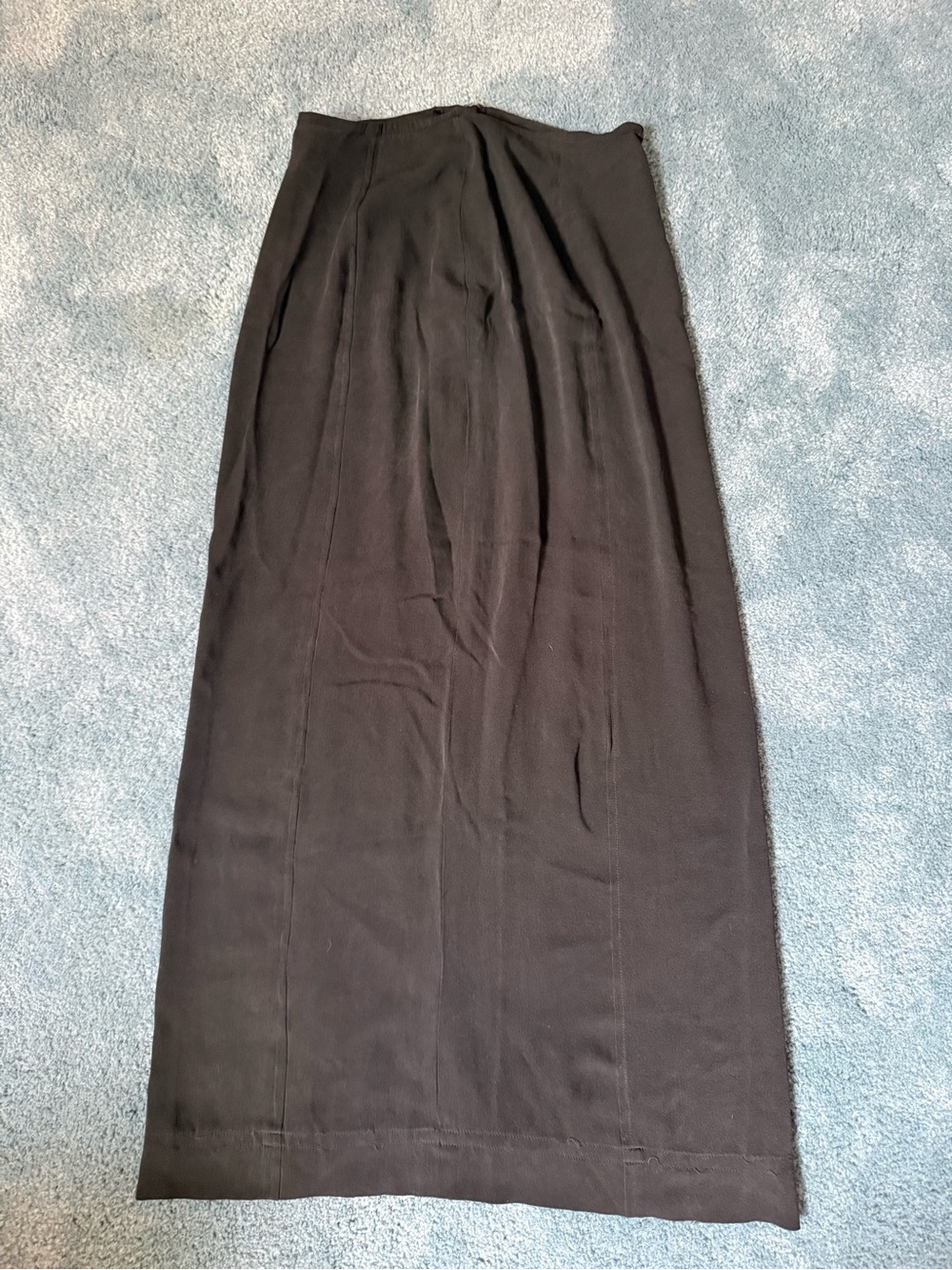Banana Republic Classic Black Maxi Skirt - Women's Long Straight Skirt
